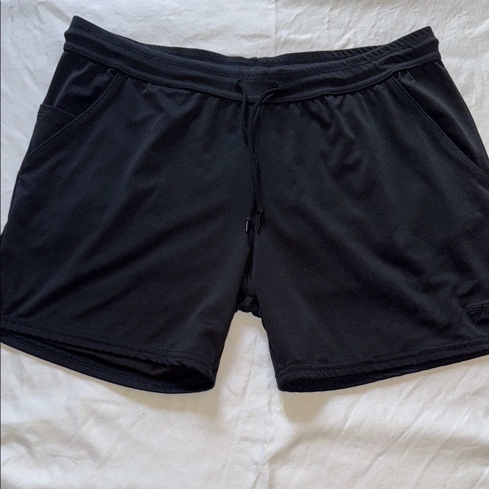 Black Athletic Shorts LASC SIZE XL